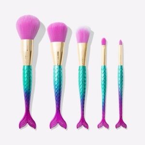 TARTE Mermaid Tail Makeup Brush Set - Pink and Purple